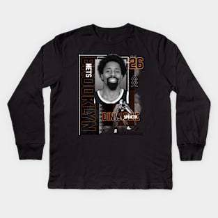 Brooklyn Nets Spencer Dinwiddie 26 Kids Long Sleeve T-Shirt